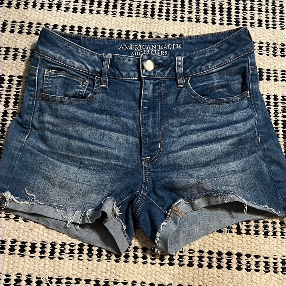 American Eagle Outfitters Blue Super Stretch Jeans